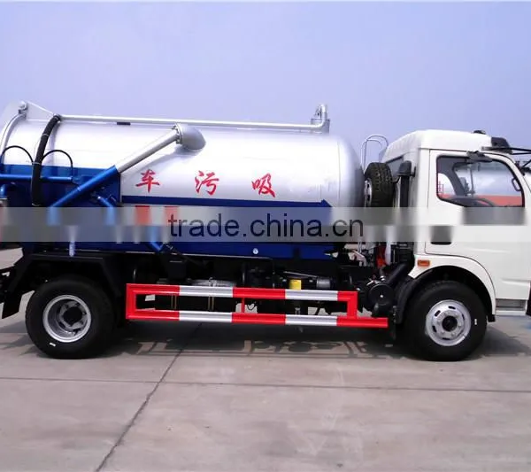 Industrial 4X2 6ton Sewag Vacuum Tank Truck photo-2