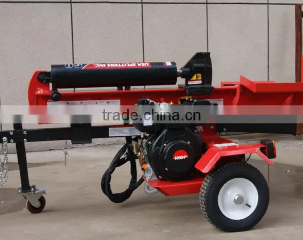 Red 50T Diesel Log Splitter, Wood Split Machine photo-3