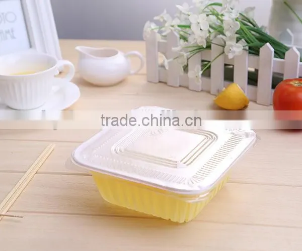 Disposable Plastic Square Food Container photo-4