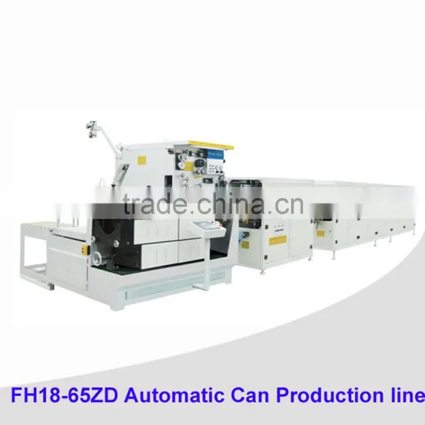 Automatic Tin Can Welder 1-5L Round Chemical Tin Can Making Machinery