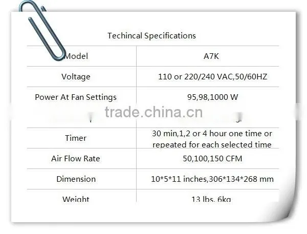 Ozone Ionizer Generator 3.5g Machine for Clean Air Home Ozone Generator photo-5