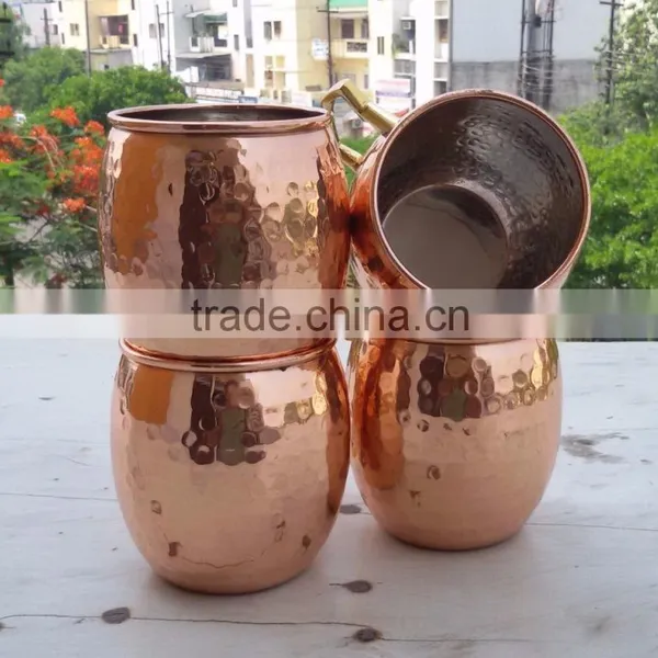 Hammred Moscow Mule Copper Mug Manufacturer From India photo-4