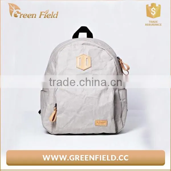Leisure Style Washable Kraft Paper Backpacks photo-6