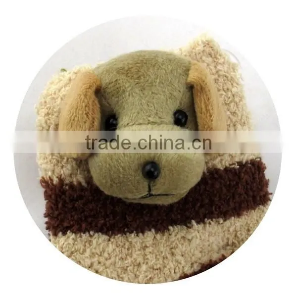 Soft Non-slip Lady Floor 3d Cartoon Girl Tube Sock photo-5
