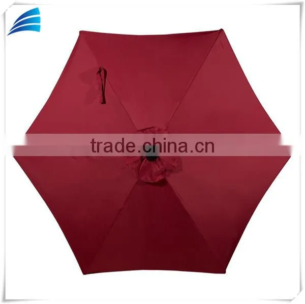 Promotional Fold Patio Red Sun Umbrella for Garden or Beach photo-4