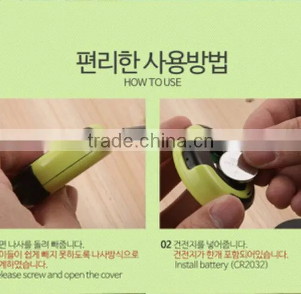 New Design Cute Universal Mobile Phone Screen Cleaner With CR2032 Button Battery and 6 Colors for Optional photo-5