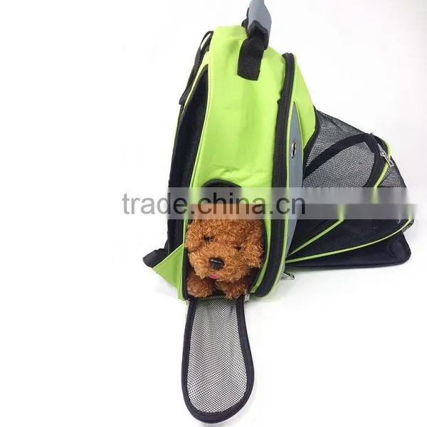 2017 New Fashion Design Side Open Pet Backpack, Outdoor Portable Travel Dog Cat Pet Carrier Backpack For Wholesale photo-5