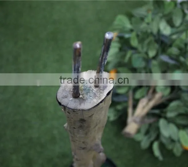Artificial Bonsai Trees Artificial Orange Tree With Fruit Real Trunk Artificial Tree photo-4