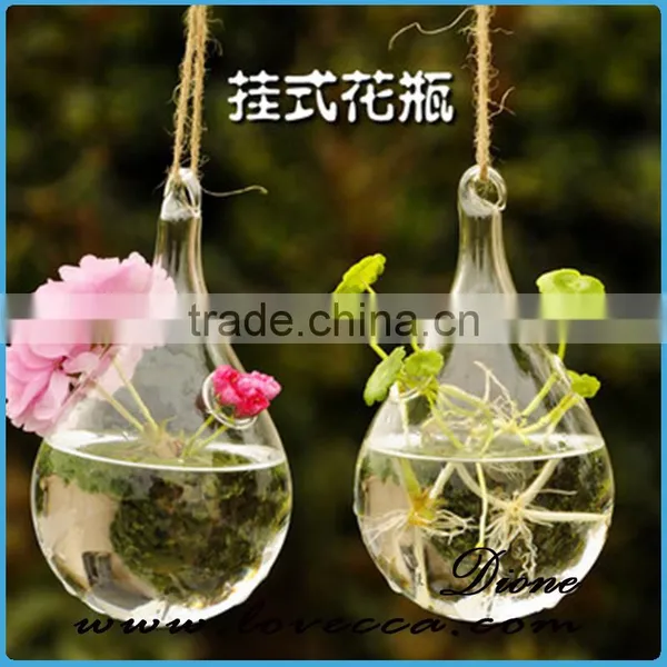Wholesale Clear Glass Terrarium Globe ,glass Plants , Hanging Glass Terrarium Ornament photo-2