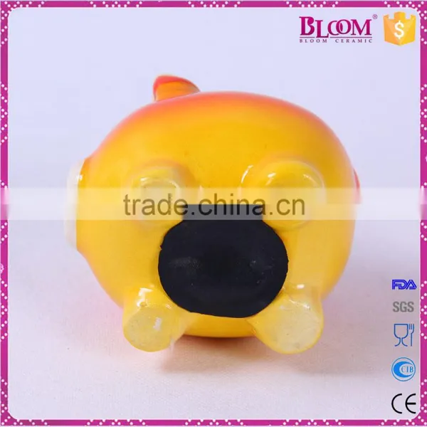 High Quality Custom Ceramic Pig Shape Money Bank photo-6