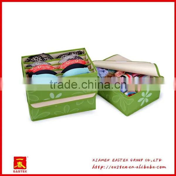 High Quality Oxford Cloth Socks/bra/briefs Storage Box 3 Pcs a Set photo-5