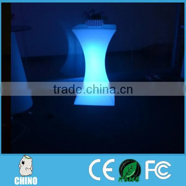 LED Event Rental Wedding Banquet Square Round Led Cocktail Table photo-2