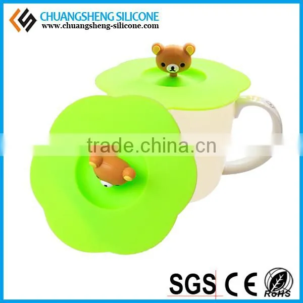 FDA Grade Silicone Tea Cup Cover photo-6