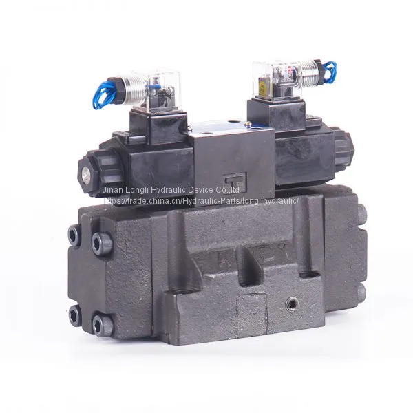 DSHG Electric Controlled Hydraulic Operated Directional Solenoid Valve photo-2