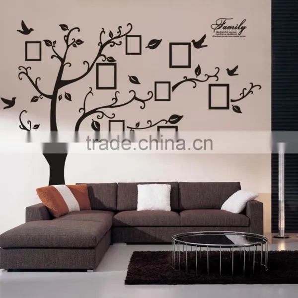 Fashion Decorative DIY Wall Sticker Memory Tree Photos Sitting Room Wall Stickers TV Setting Post photo-2