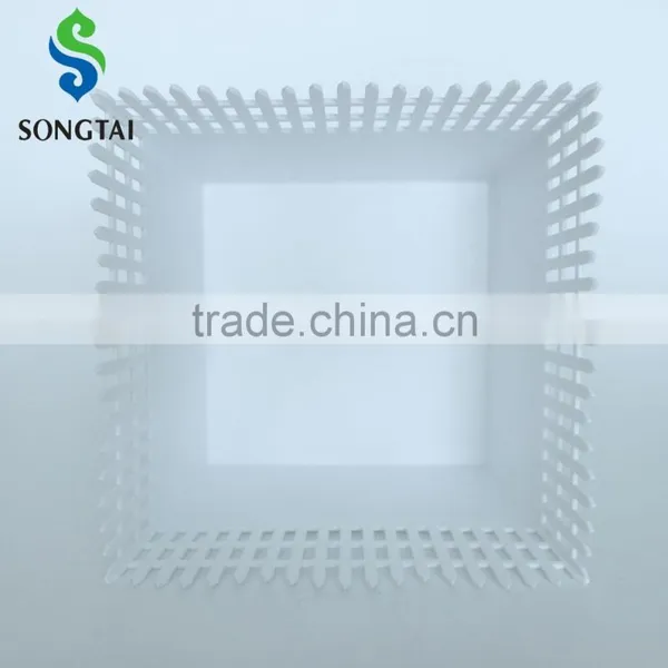 2016 New Style pp Plastic Suqare Fence Fruit Basket photo-3