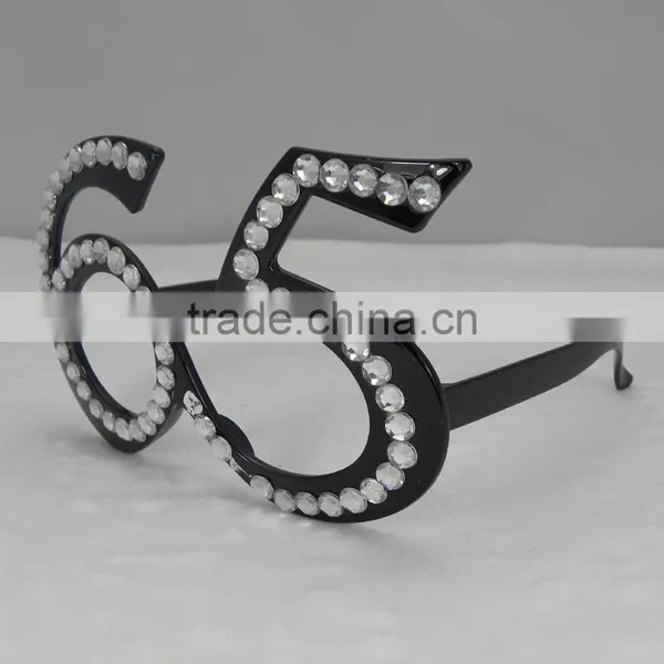 Plastic Number Shaped Eyeglasses photo-6