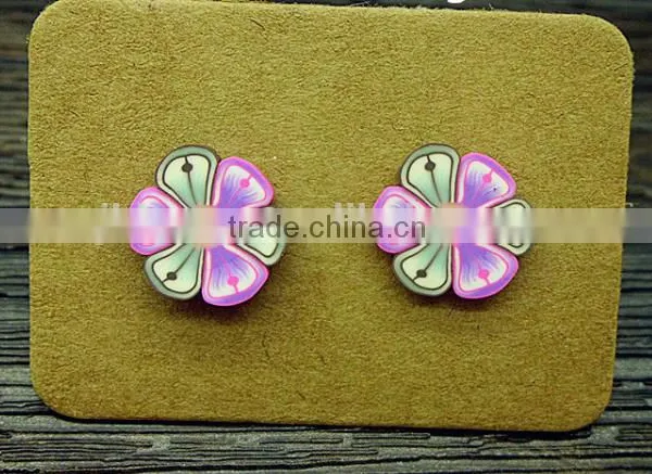 Fashion New Design Flower Earring Designs for Women,Kids Polymer Clay Earrings Fashion photo-2