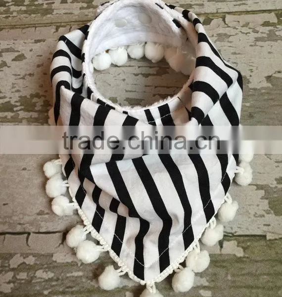 Pom Pom Baby Bibs Kids Feeding Baby Items Hot Selling 2017 Amazon photo-4
