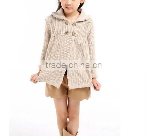 Latest Knitting Patterns Children Wool Sweater Designs For Grils photo-6