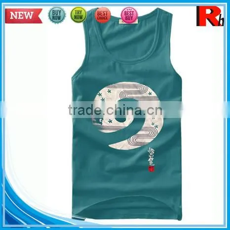 China Custom Wholesale Racer Back Men Tank Tops in Bulk photo-6