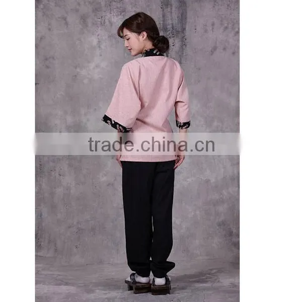 Fashion Design OEM Service Embroidery and Printed Logo Catering Uniforms ,workwear photo-3