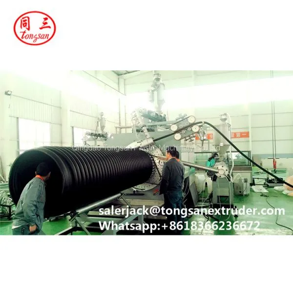 Машина для экструзии гофрированной трубы HDPE Krah диаметром 800 - 1200 мм для водоотведения photo-5