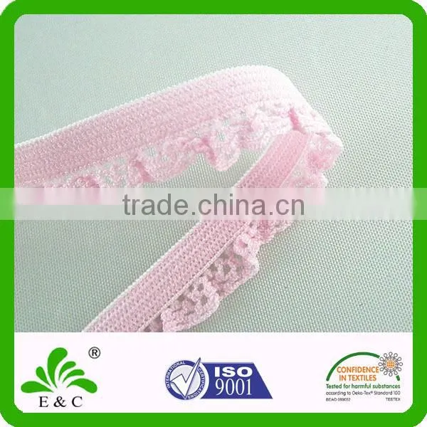 Underwear Lingerie Picot Frill Piping Ruffle Scallop Facing Trimming Elastic Lace Trim photo-5