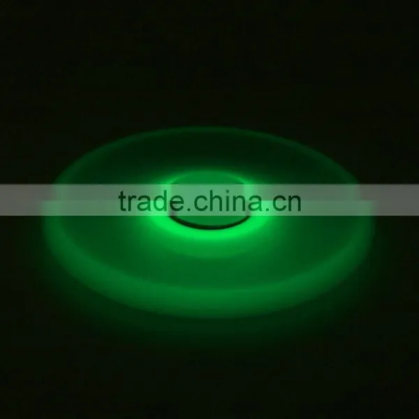 Funny Toys LED Light Hand Finger Spinner Plastic EDC Hand Spinner Autism ADHD Relief Focus Anxiety Stress Gift photo-2