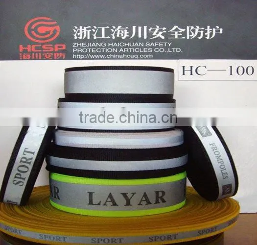 High Quality and Cheap High Reflective Waved Webbing , Reflective Tape photo-3