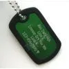 Dog Tag Keychain