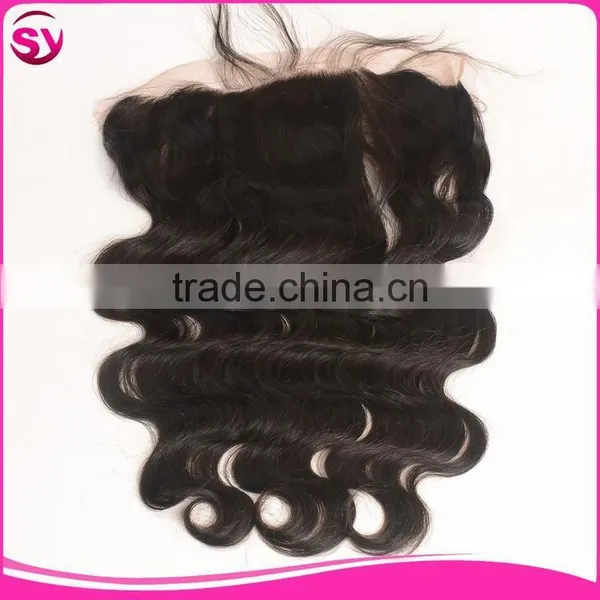 Body Wave Cheap Lace Front Closure Piece,Tightly Tied Lace Front Closure Wet And Wavy photo-3