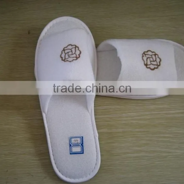 Hotel Bathroom Open Toe Mens Spa Slippers Wholesale photo-6