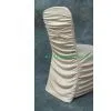 SHIRRED SPANDEX CHAIR COVER (shirred Around &spandex Sash With Ring )