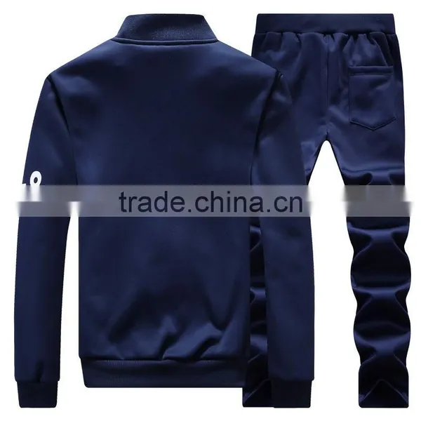 Winter Mens Sport Suits Activewear Wholesale Athletic Apparel Manufacturers Long Sleeve Jacket photo-4