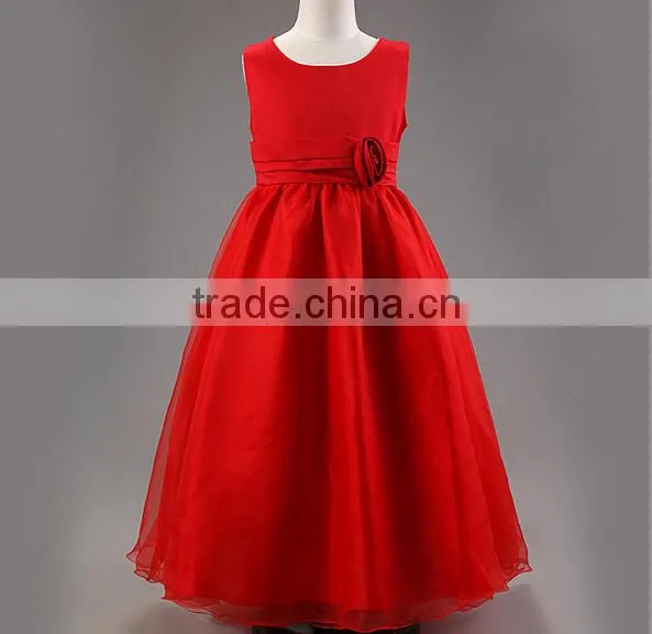 White Tulle Flower Girl Dresses Princess Pageant Party Birthday Wedding Dresses photo-4