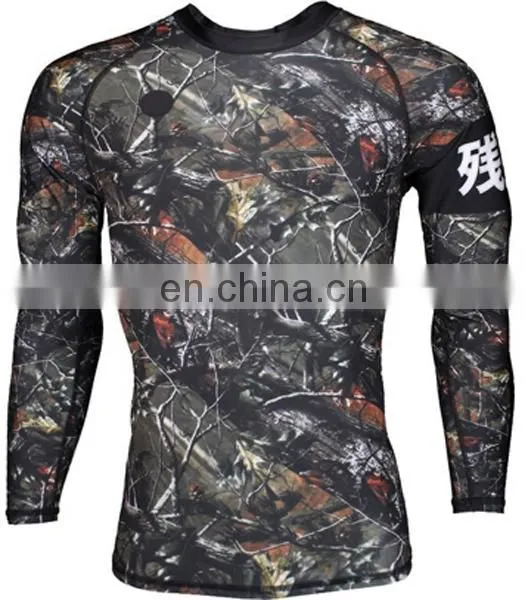 Custom Printed Sublimated Thermal Rash Guard photo-3