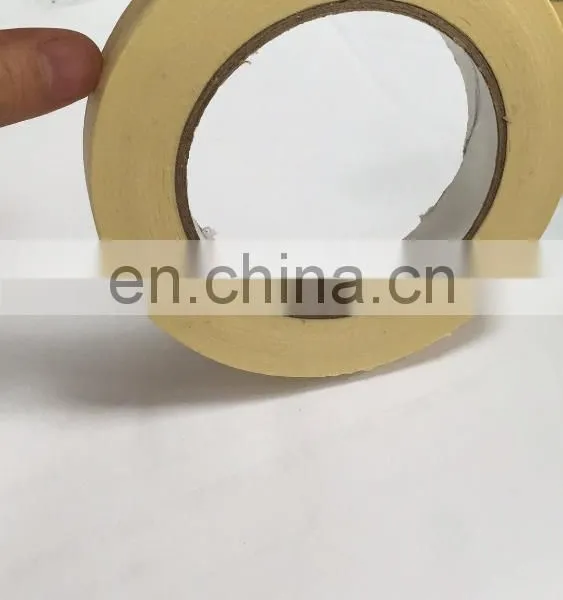 High Resist2017 SAR Temperature 80 or 120 Degree Crepe Paper Hot Melt Waterproof Masking Tape photo-3