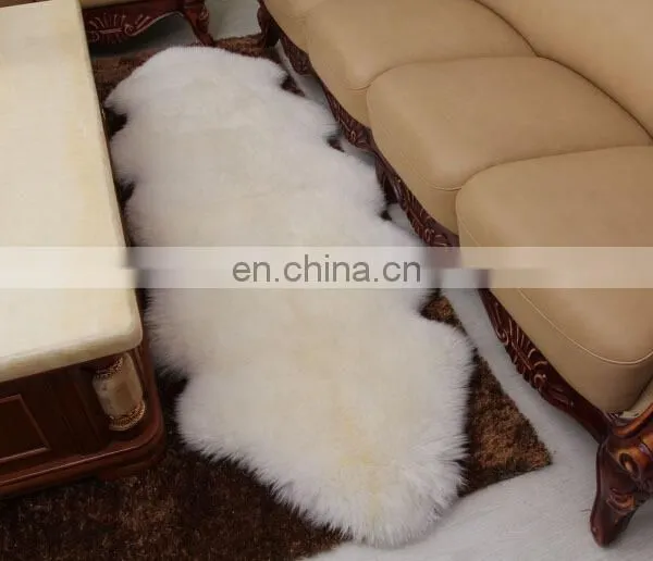 Wholesale Australian long hair sheep skin rug