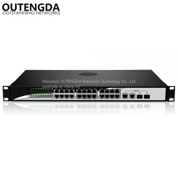 24 10/100Mbps POE Switch Standard 802.3af/at 48V Switch With 2 1000Mbps UPlink and 2 Gigabit SFP for IP Camera, Wireless photo-4