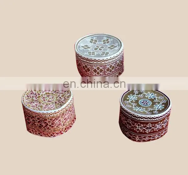 Embroidered Oman Cap