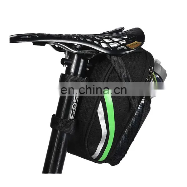 wholesale waterproof bicycle seat bike frame saddle bag