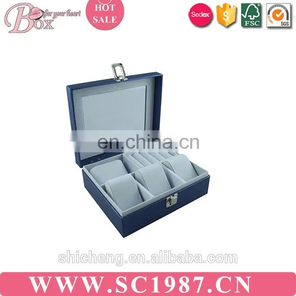 Luxury Leather Watch Box Packaging Custom photo-6