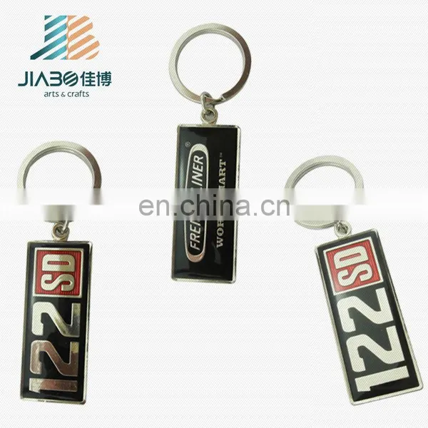 Custom Made Soft Enamel With Epoxy Metal Car Logo Keychain photo-4