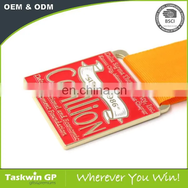 Customized Educational and Economic Metal Medal With Ribbon photo-6