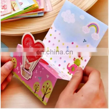 Promotional Gifts Wholesale Paper Cut Airplane 3D Pop Up Card Birthday Holiday Festival Greeting Cards photo-2