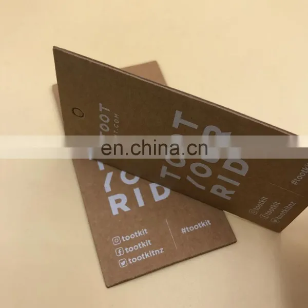 Custom Recycled Jeans Kraft Hang Tag With Logo Hang Tags photo-4