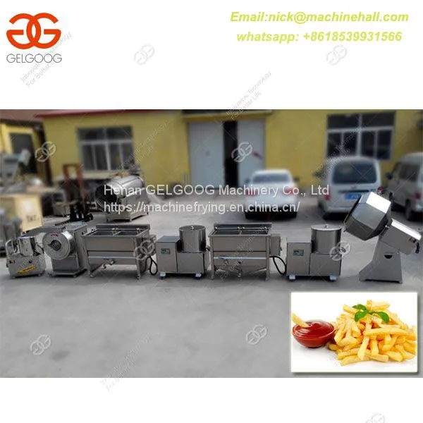 Small Scale Potato Chips Making Machine|Automatic Potato Chips Production Line|Easy Operate French Fries Making Machine photo-3