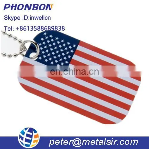 Low Price High Quality Custom Metal Dogtag Necklace photo-5