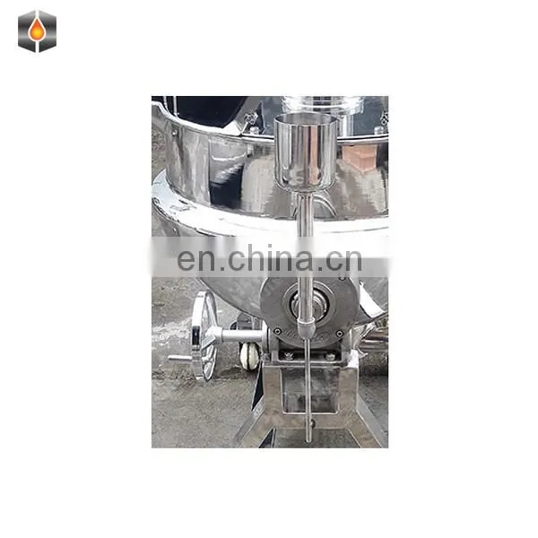 Industrial Tiltable Electric Heating Cooking Pot Jacket Kettle With Agitator photo-7